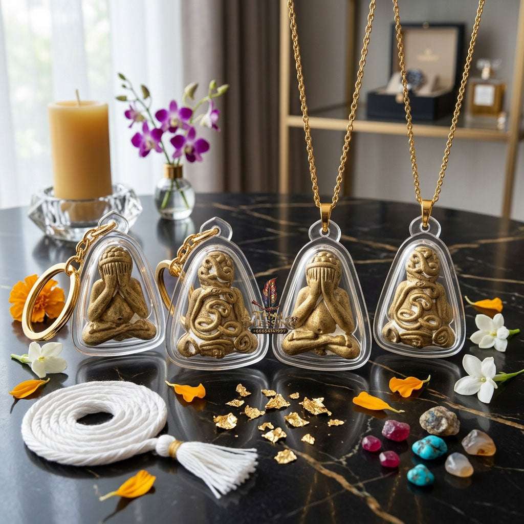 ✨ Authentic Thai "Phra Phakawambodi" (Phra Pidta) – Khan Long Hin (Bell Metal) Alloy (Luang Phor Pian 2004 Edition) Thai Blessing Co By RURUECHA