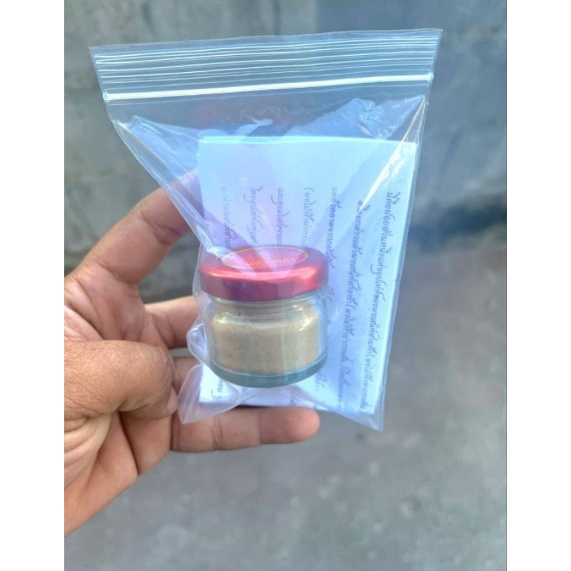 Authentic Thai Protection Amulet Powder for Love, Prosperity, and Magnet of Protection