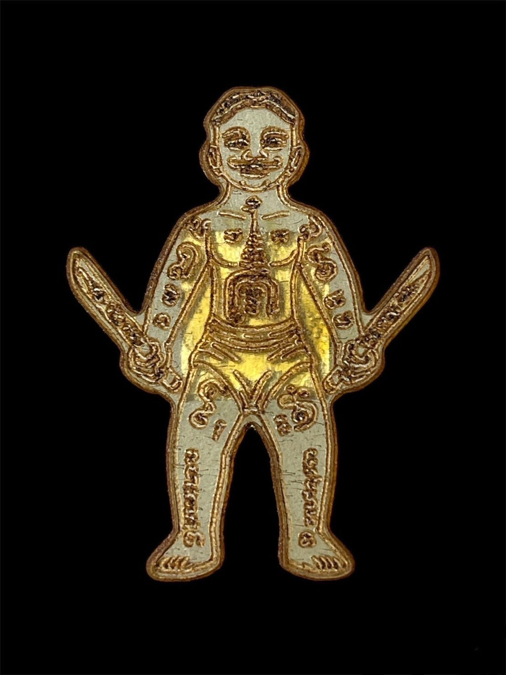 Authentic Thai Protective Charm - Enchanted Puppet Drum Skin Amulet