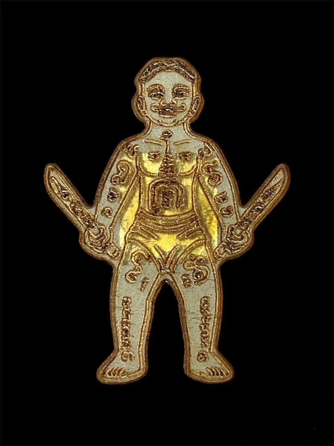 Authentic Thai Protective Charm - Enchanted Puppet Drum Skin Amulet