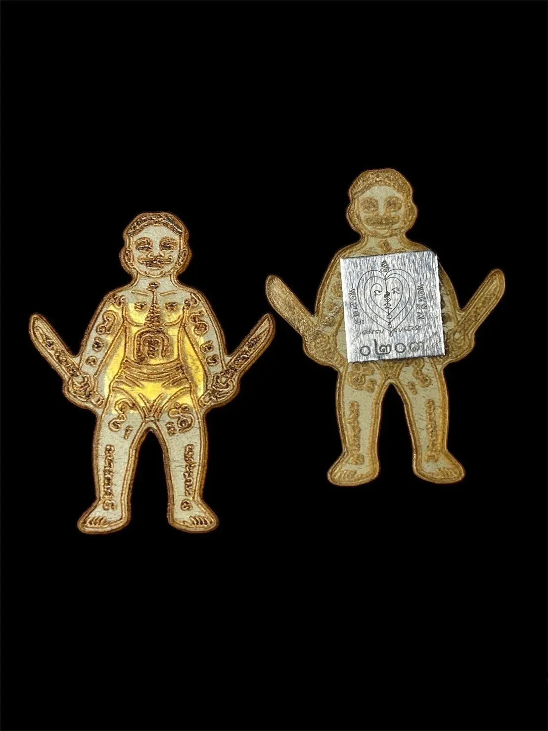 Authentic Thai Protective Charm - Enchanted Puppet Drum Skin Amulet
