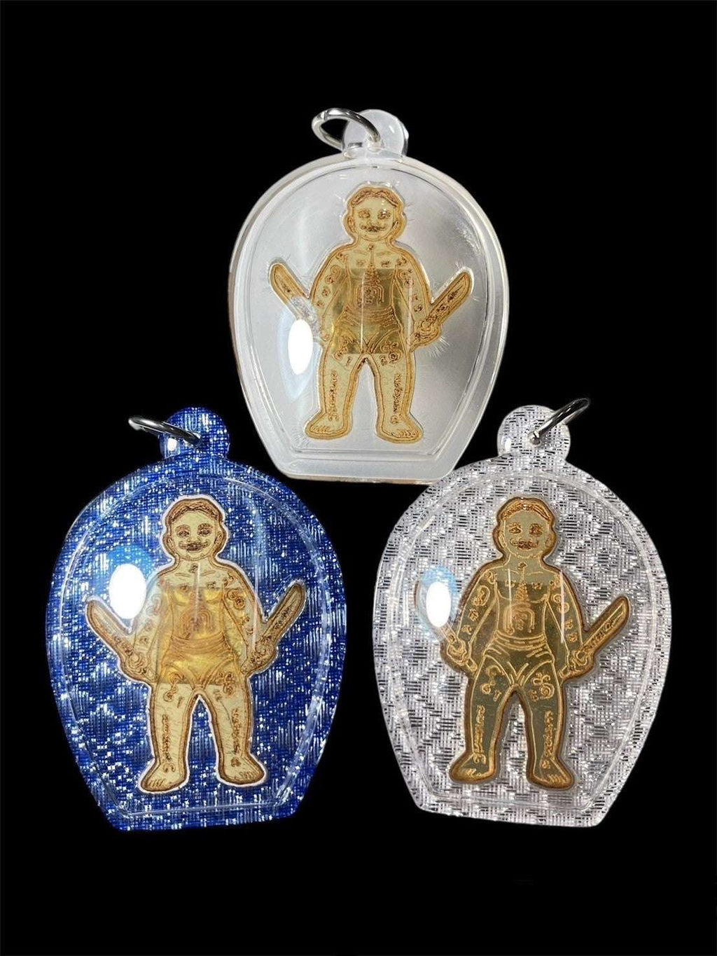 Authentic Thai Protective Charm - Enchanted Puppet Drum Skin Amulet