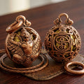Authentic Thai Sacred Luk-Om Krut Garuda Ball Amulet - Sacred Copper Edition  for Supreme Authority, Protection, Wealth & Success Thai Blessing Co By RURUECHA