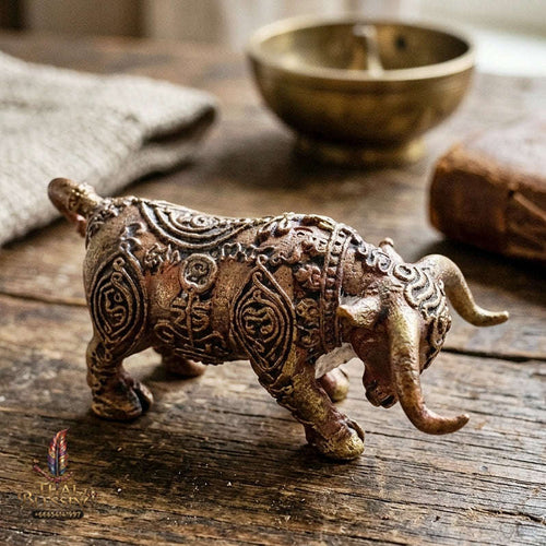 Authentic Thai Sacred Nonthi Maha Suphachok (Wua Thanu Sacred Divine Bull) - Ancient Cast Bronze for Supreme Luck, Fame, Protection & Wealth Attraction Thai Blessing Co By RURUECHA