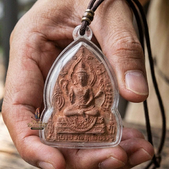 Authentic Thai Sacred Phra Phong Pu Rusi Narai (Vishnu Avatar Hermit Guru) for Ultimate Wisdom, Black Magic Shield, Metta Charisma & Universal Prosperity Thai Blessing Co By RURUECHA