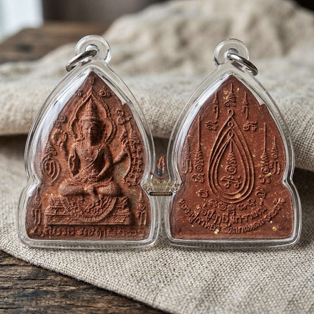 Authentic Thai Sacred Phra Phong Pu Rusi Narai (Vishnu Avatar Hermit Guru) for Ultimate Wisdom, Black Magic Shield, Metta Charisma & Universal Prosperity Thai Blessing Co By RURUECHA