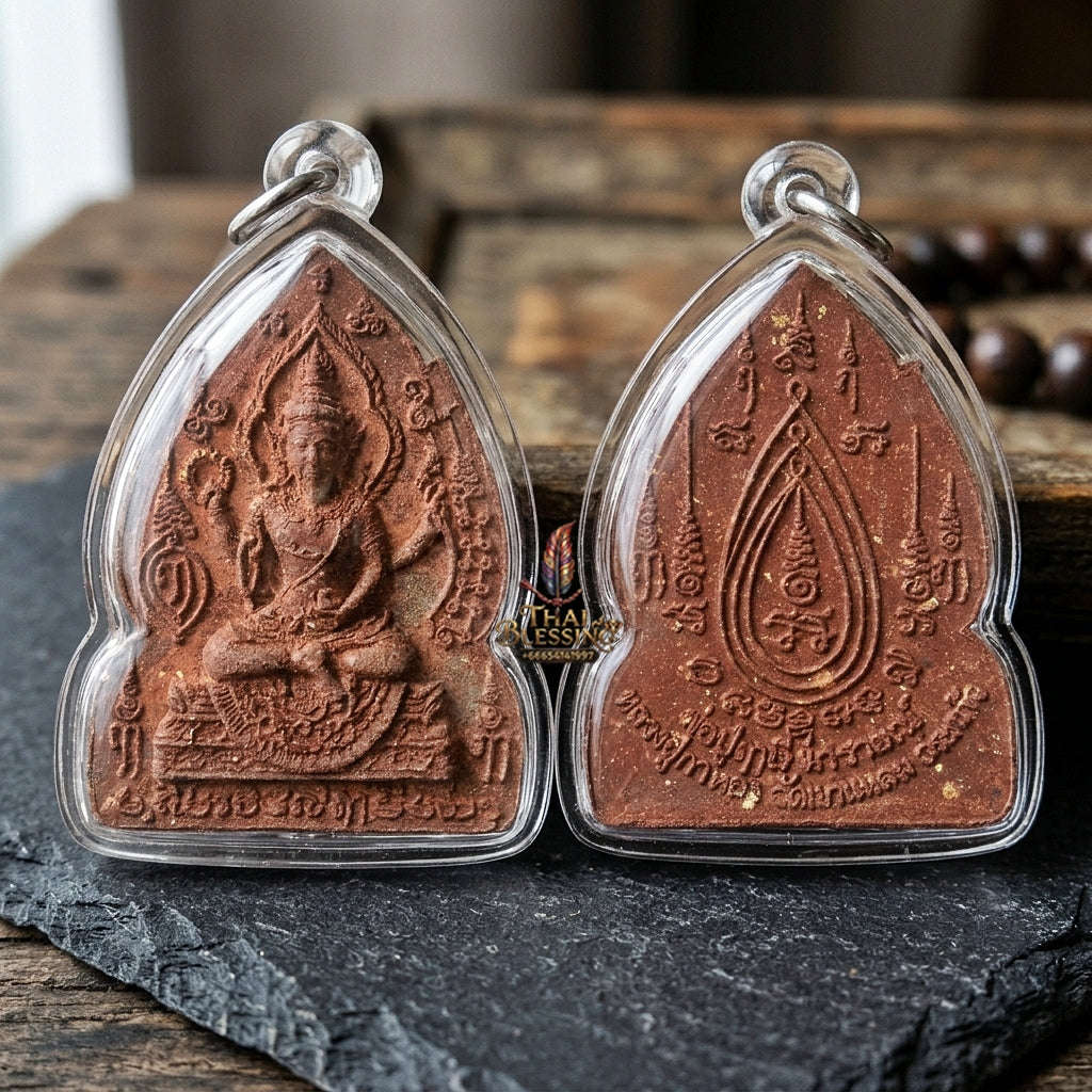 Authentic Thai Sacred Phra Phong Pu Rusi Narai (Vishnu Avatar Hermit Guru) for Ultimate Wisdom, Black Magic Shield, Metta Charisma & Universal Prosperity Thai Blessing Co By RURUECHA
