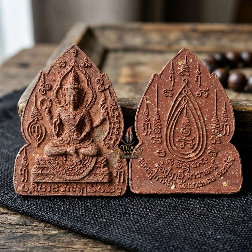 Authentic Thai Sacred Phra Phong Pu Rusi Narai (Vishnu Avatar Hermit Guru) for Ultimate Wisdom, Black Magic Shield, Metta Charisma & Universal Prosperity Thai Blessing Co By RURUECHA