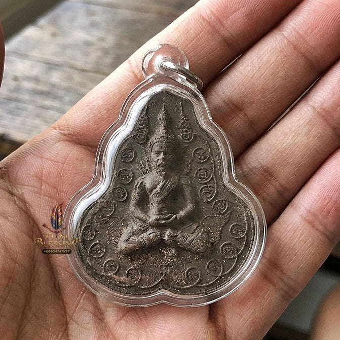Authentic Thai Sacred Pu Suea (Black Hermit Guru & Phra Pirab Deity) for Ultimate Authority, Black Magic Shield, Metta Charisma & Universal Prosperity