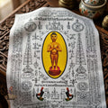 Authentic Thai Sacred Yantra Cloth "Ai Khai Wealth Attraction - Rich Millionaire Edition 2020" Thai Blessing Co By RURUECHA