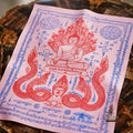 Authentic Thai Sacred Yantra Cloth "Luang Pho Yai - 9 Naga Wealth Treasure Edition 2021" (30 x 40 cm) Thai Blessing Co By RURUECHA