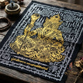 Authentic Thai Sacred Yantra Cloth "Pu Chao Saming Phrai - Ten Thousand Yantra Seduction Edition" - Supreme Metta Saneh Charm, Command Authority & Black Magic Shield