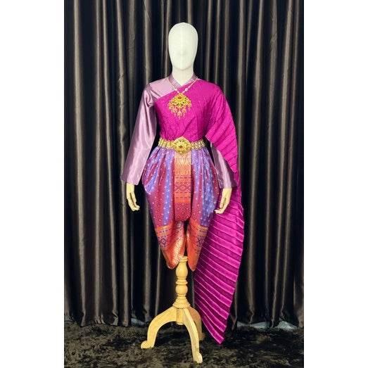 Authentic Thai Sarong Set Outfit for Women