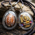 Authentic Thai Sorcery Amulet "Bia Gae Pho Kae - Chok Dee Mai Mee Jon" - Supreme Wealth Attraction, Black Magic Protection & Karma Reversal Thai Blessing Co By RURUECHA