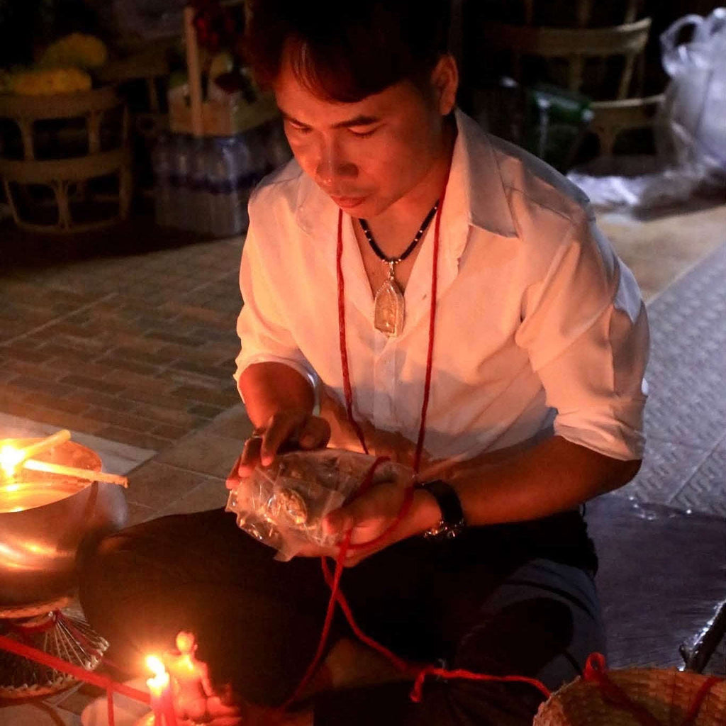 Authentic Thai Sorcery Amulet "Look Krok Phrai Phoon Sub - Wealth Spirit Child" - Extreme Gambler Luck, Customer Mind Magnet & Business Prosperity