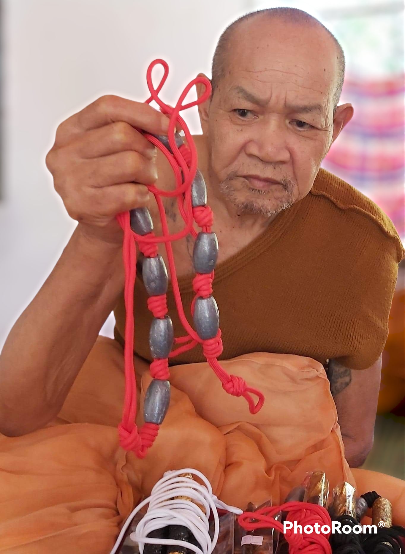 Tiger's Luck Charm Bead Set - Authentic Thai Spiritual Charms for Prosperity and Success Default Title