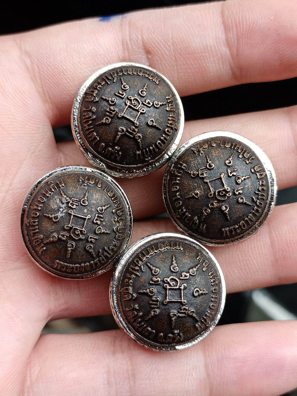 Authentic Thai Tiger Amulet - Protection Prort Kro Seua Non Kin for Safety and Luck