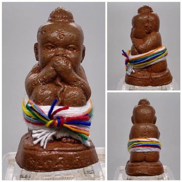 Gumarn Duad Rok Millionaire Wealth Amulet - Blessed by Kruba Baeng for Abundance and Prosperity