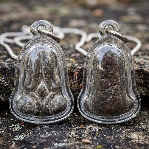 Authentic Thai Wealth Amulet "Phra Pidta Phokasap BE 2564" - Sacred Lead Alloy Wealth & Protection Talisman Thai Blessing Co By RURUECHA
