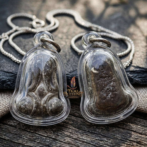 Authentic Thai Wealth Amulet "Phra Pidta Phokasap BE 2564" - Sacred Lead Alloy Wealth & Protection Talisman Thai Blessing Co By RURUECHA
