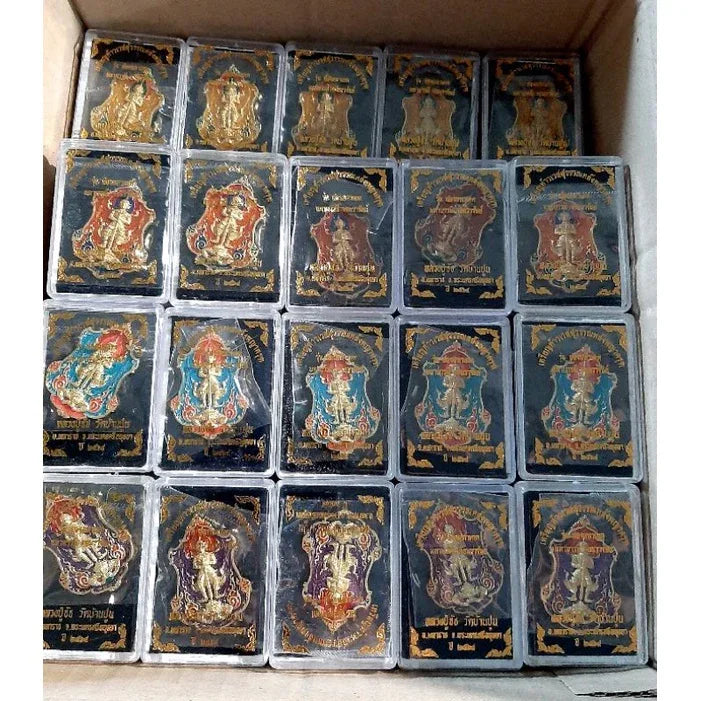 Authentic Wessuwan Garuda Lucky Charm - Mahathep Mahabaramee Jomrachan for Prosperity and Protection