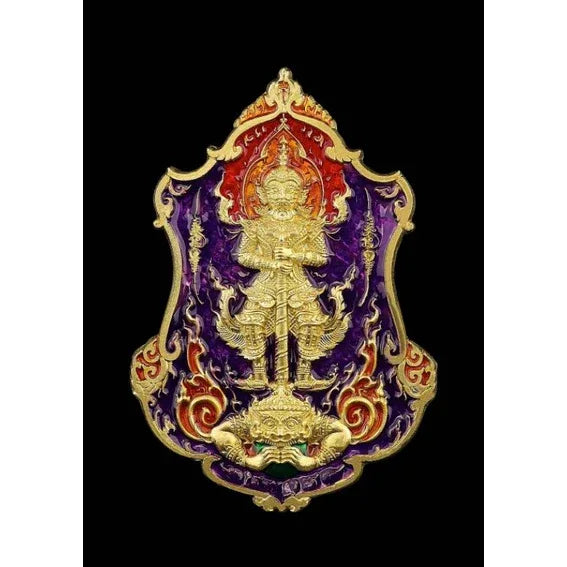 Authentic Wessuwan Garuda Lucky Charm - Mahathep Mahabaramee Jomrachan for Prosperity and Protection Default Title