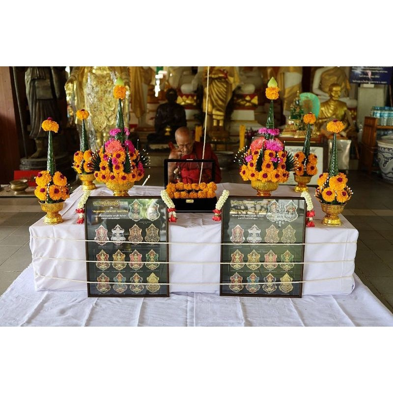 Authentic Wessuwan Garuda Lucky Charm Mahathep Mahabaramee Jomrachan