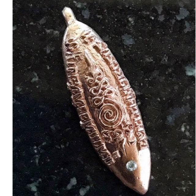 Ngern Pling (Money Leech) Amulet – Magnetic Wealth Attraction &amp; Prosperity Charm by Luang Ta Chuon | 2012 Edition - Thai Blessing Co