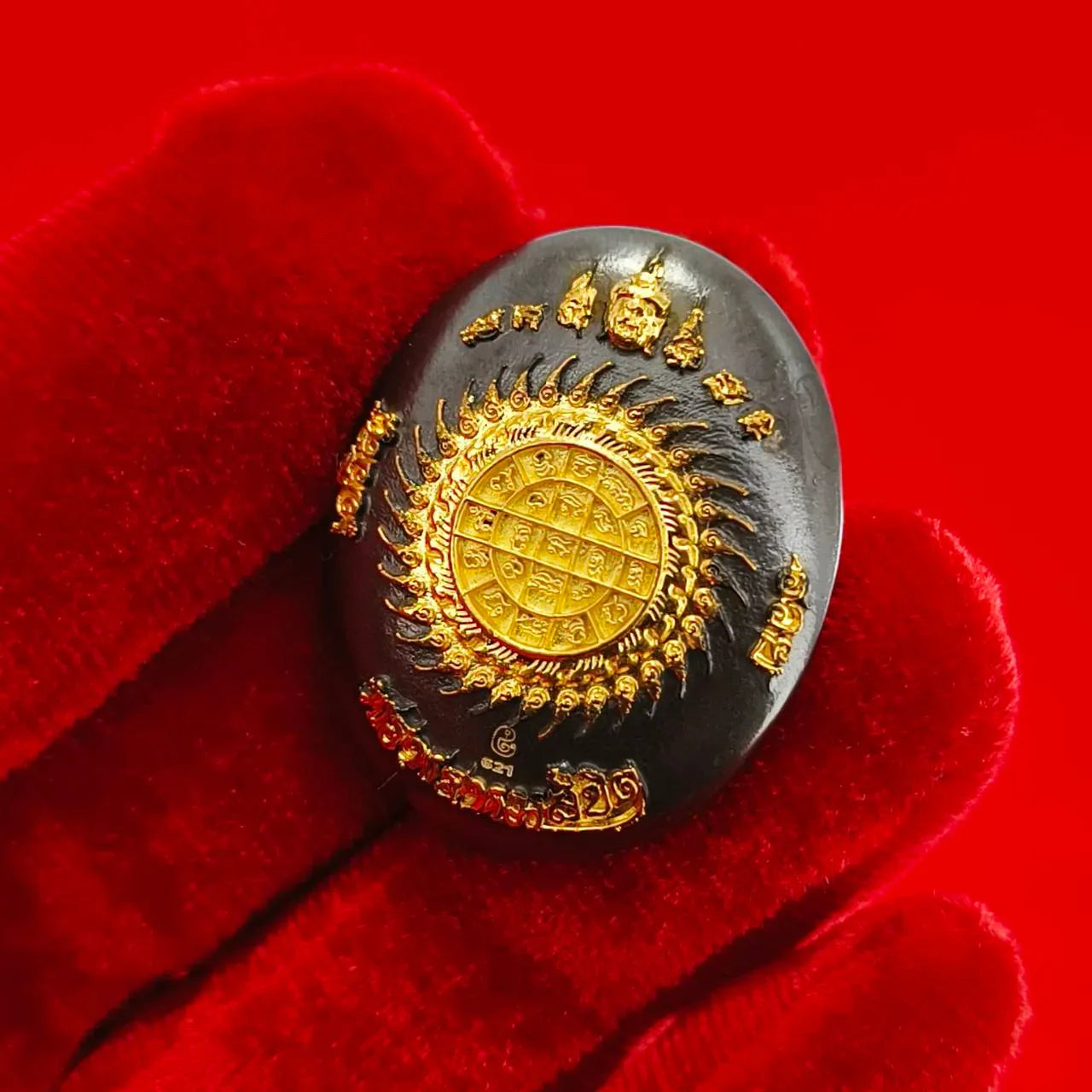 Sacred Phra Phrom Amulet - Phon Phrom Likhit Edition for Prosperity and Protection