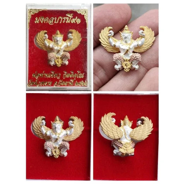 🦅 THE CELESTIAL CONQUEROR: PHYA KRUT ✨ The Sovereign Garuda: Por Tan Khiao "Mongkol Baramee 91" – The Symbol of Supreme Authority & Invincible Protection 3K