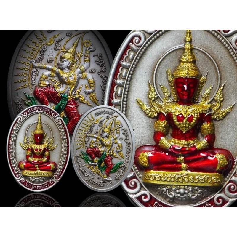 Emerald Buddha Amulet – 100th Anniversary Edition Blessed by Luang Phor Phat, Wat Huai Duan, Nakhon Sawan - Thai Blessing Co
