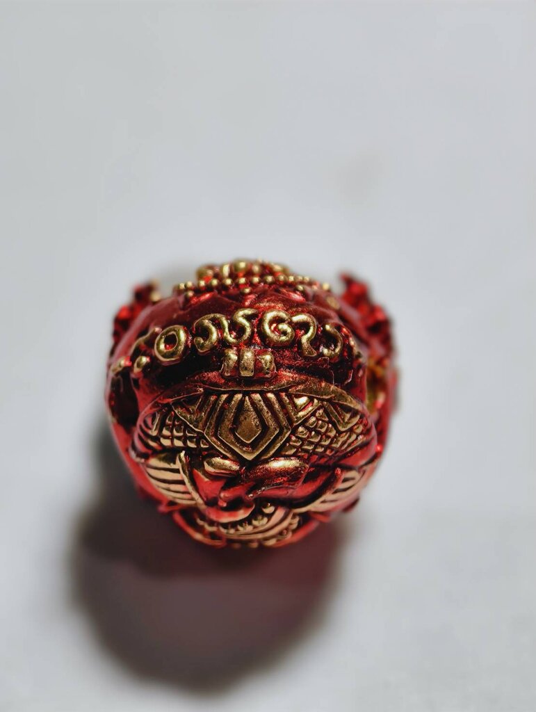 👶 Baby Kubera “Hundred Million” Wealth Ball (Kuwen Noi Roi Lan) – Career Success & Massive Fortune Amulet by Ajarn Kraidet