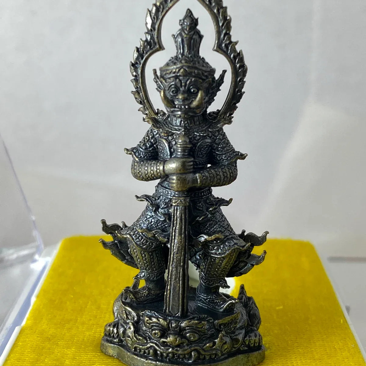 🪙 Tao Wessuwan “Treasure Vault Guardian” – Blackened Copper Wealth & Protection Amulet by Luang Pho Whan, Taphan Hin, Phichit (B.E. 2560)