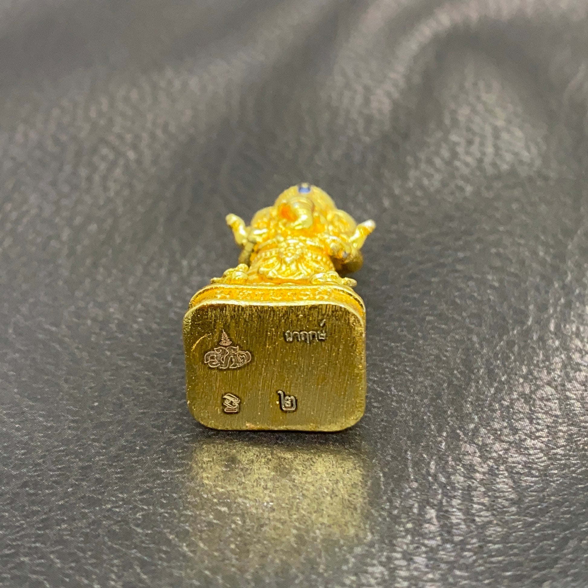 Ganesha 3-Headed Amulet – Maha Baramee Edition by Luang Pho Phat, Wat Huai Duan