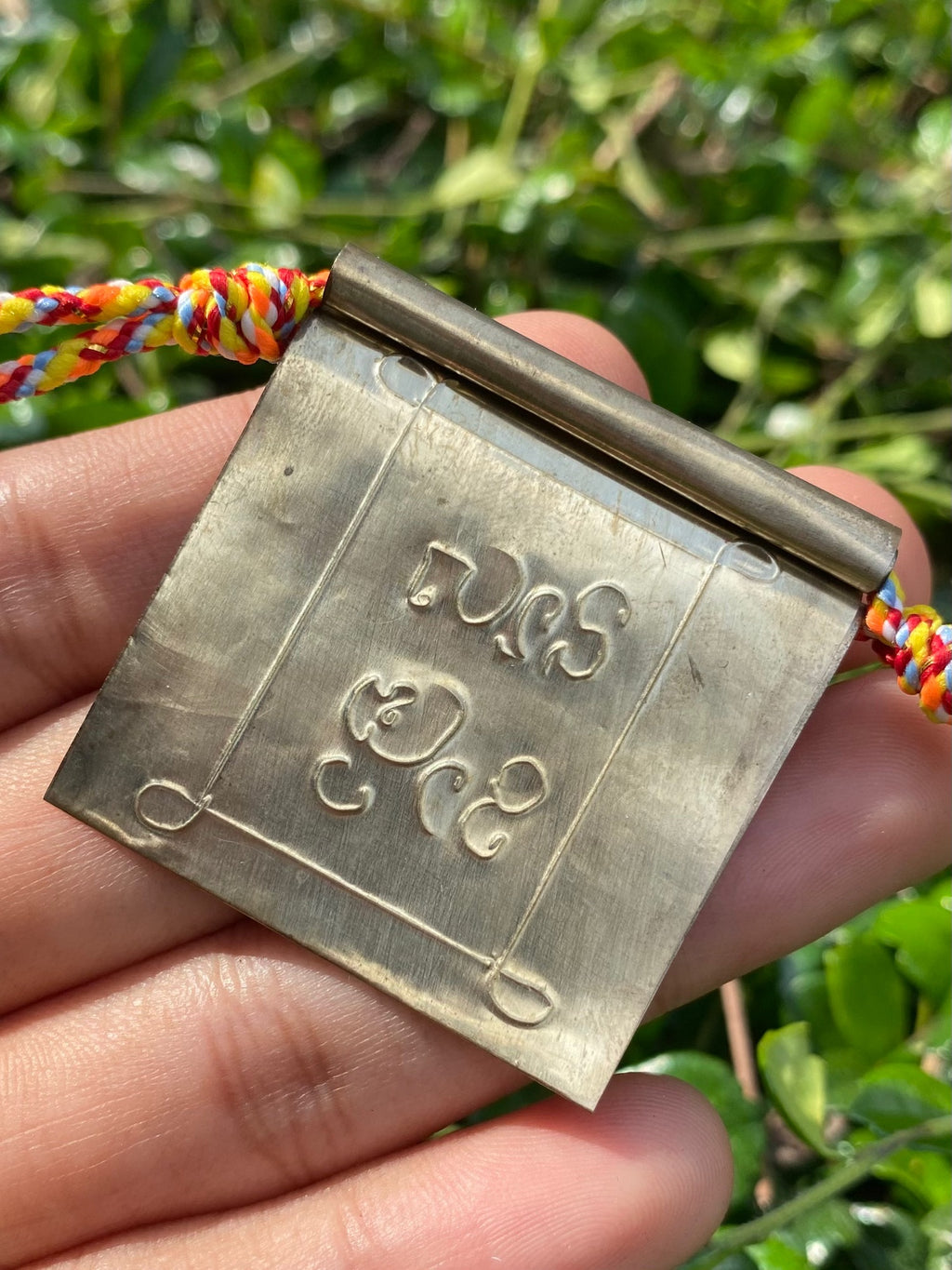 🧲 Lanna “Clip-Yantra” Love & Charm Takrut – Personal Magnetism & Relationship Harmony Talisman by Ajarn Khongsak, Wat Phra Chao Tho