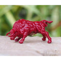 Krating Maha Amnat Amulet: Portable Power Bull with Silver Takrut - Limited Edition 2020 from Wat Ban Or Default Title