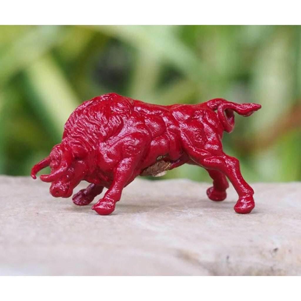 Krating Maha Amnat Amulet: Portable Power Bull with Silver Takrut - Limited Edition 2020 from Wat Ban Or Default Title