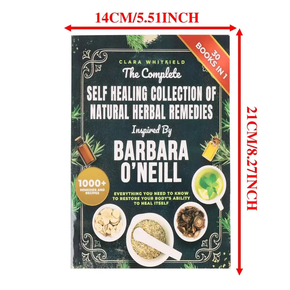 🌿 Barbara O'Neill Herbal Healing Guide – The Complete Handbook with Over 1,000 Daily Health Recipes