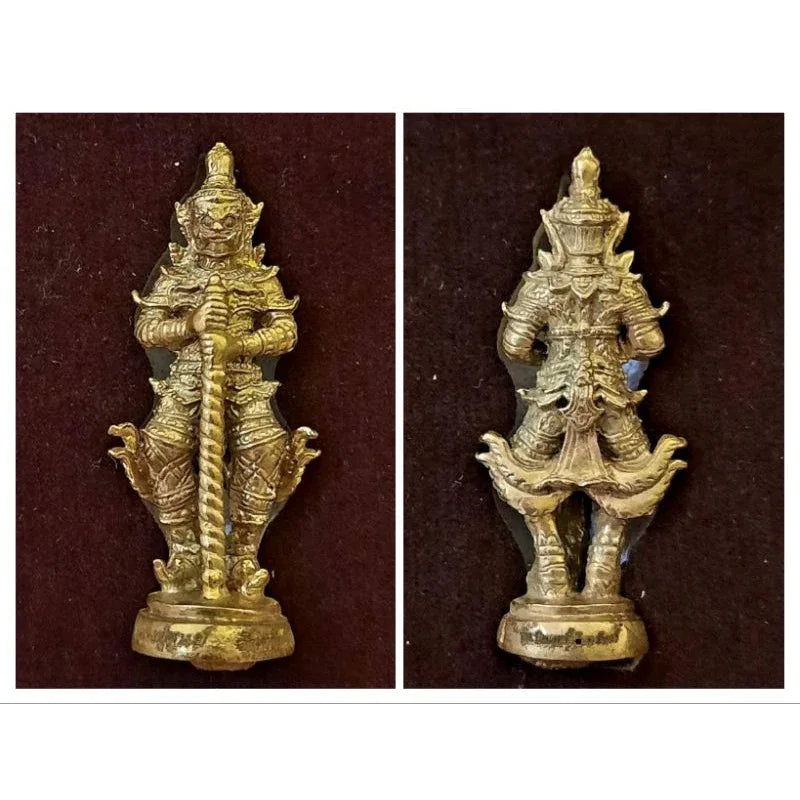 👹 THE MASTER OF WEALTH & DEBT LIBERATION ✨ The Sovereign Wealth-Maker: Luang Pu Soon "Thao Wessuwan" (Debt Relief & Riches Edition) – Sacred Metal Sculpture Soaked in Holy Water Cast metal statue