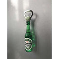 Beer Bottle Opener Fridge Magnet Set - Fun and Functional Kitchen Accessory ไฮเนเก้น 3.5x3.5x14cm.