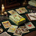 ✨ Before Tarot Deck 78 Tarot Cards: English Visions Mysterious Divination Board Game Cards Game Spiritual Supplies for Tarot Lovers Thai Blessing Co By RURUECHA