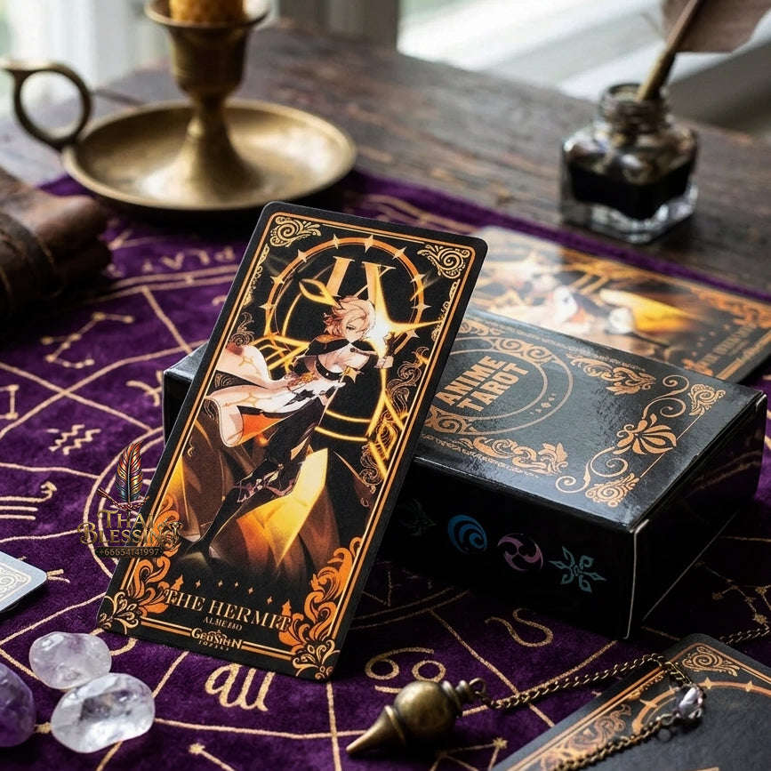 Best Rider-Waite Tarot Deck for Beginners - 78-Card Classic Tarot Cards Set with Guidebook | Top Rated Fortune Telling & Tabletop Divination Spiritual Art Collectible Thai Blessing Co By RURUECHA