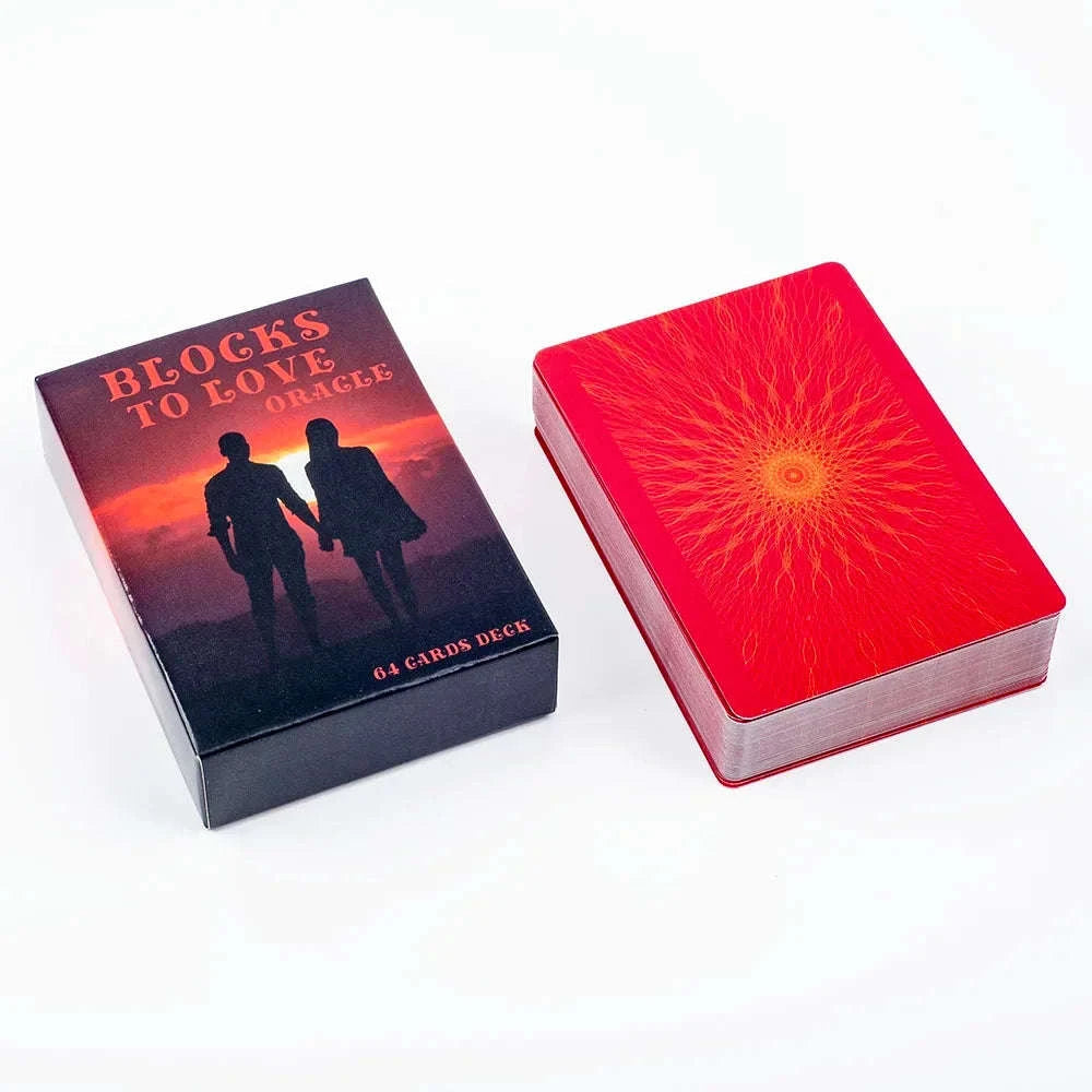 Blocks to Love Oracle Tarot Deck - 64-Card Deck for Soulmate Connections and Romantic Guidance