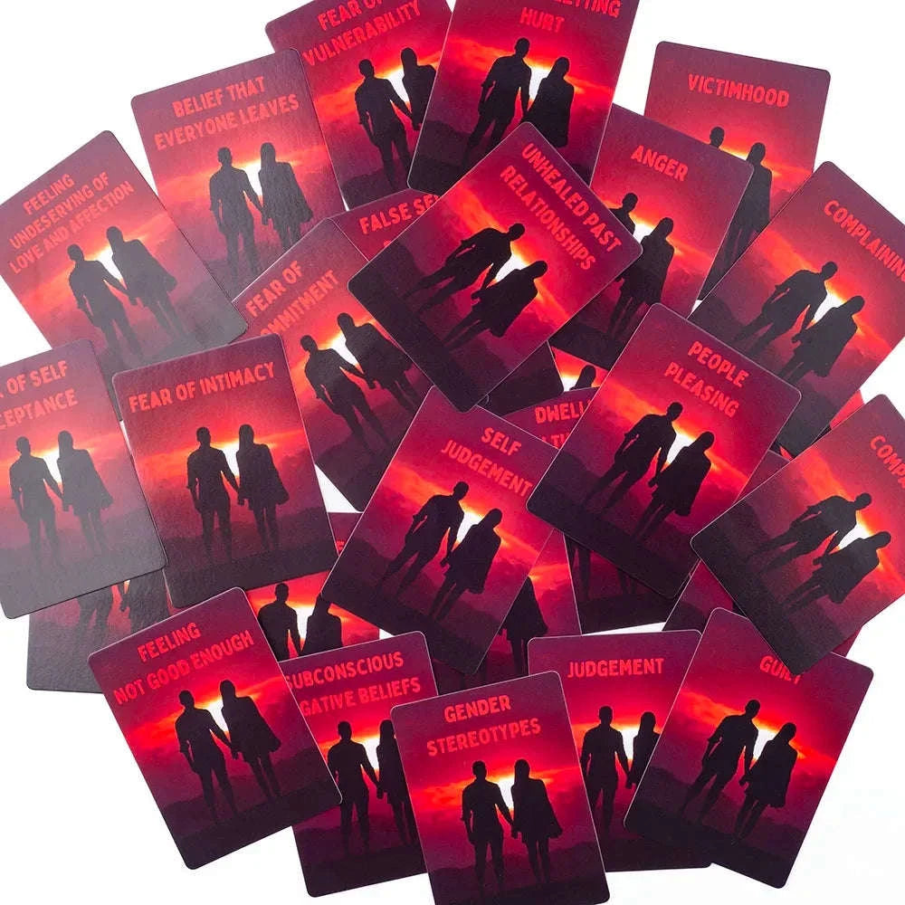 Blocks to Love Oracle Tarot Deck - 64-Card Deck for Soulmate Connections and Romantic Guidance