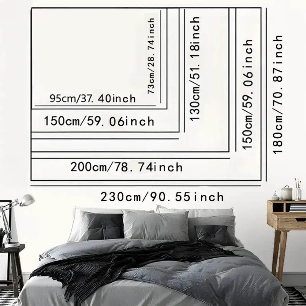 UV Neon Bohemian Decor for a Tranquil Meditation Room Vibe