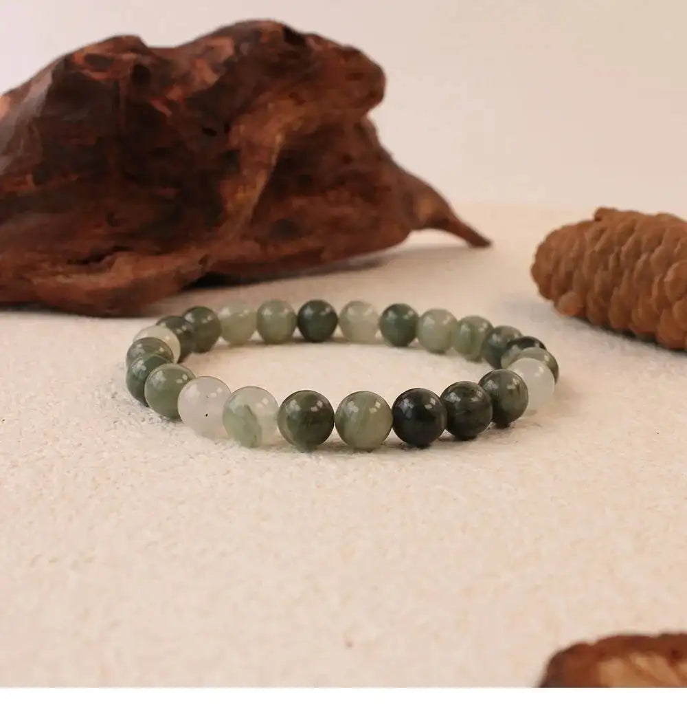 🍂 Unisex Stone Healing Bracelets – Fall-Inspired Healing Bangles | Ideal Holiday & Christmas Gift for Mom & Dad