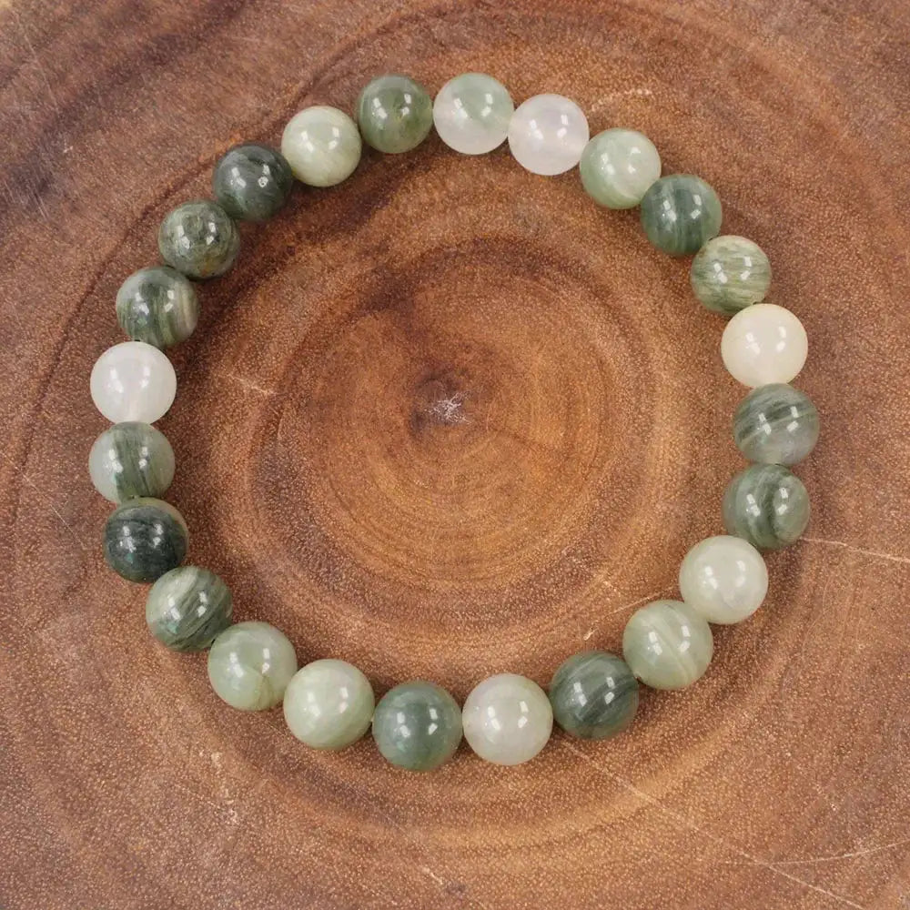 🍂 Unisex Stone Healing Bracelets – Fall-Inspired Healing Bangles | Ideal Holiday & Christmas Gift for Mom & Dad