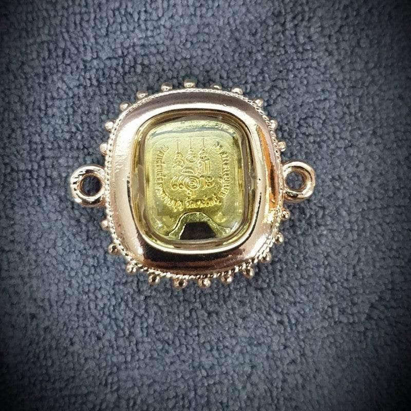 Brass Phra Phrahanboon Mask Amulet for Prosperity and Wealth - Abundance Pendant