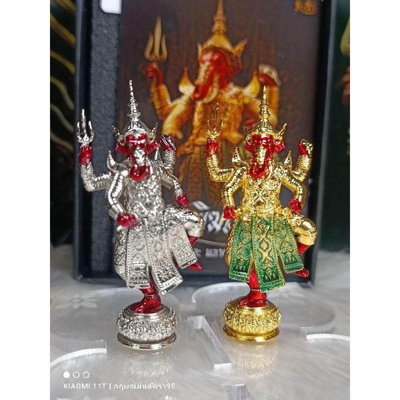 Bronze Ganesha Statue - Blessed Ekadanta Maha Ganapati for Home and Temple Altar