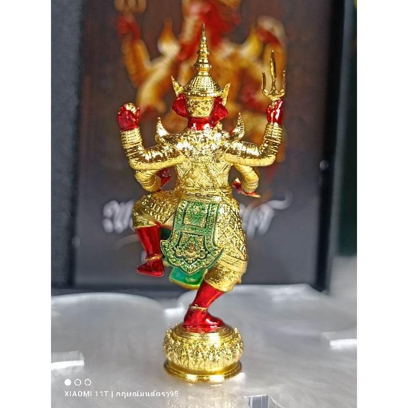 Bronze Ganesha Statue - Blessed Ekadanta Maha Ganapati for Home and Temple Altar